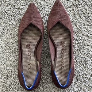 Rothy’s Size 8 Points - Truffle Python